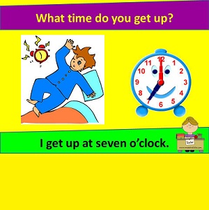 What time did you get up?